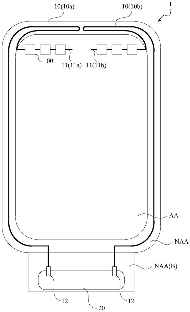 Display panel and crack detection method thereof and display device