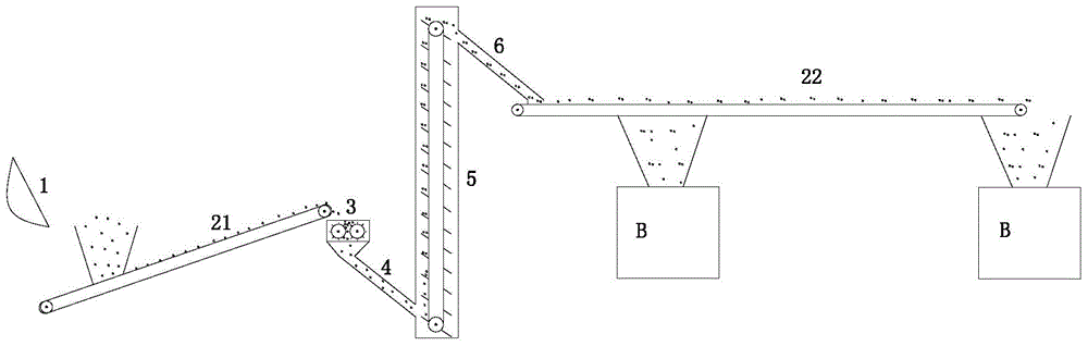 A recycling process of waste slag in the combustion system of fluidized bed boiler