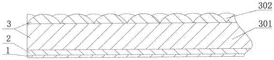 Bionic anti-erosion surface with composite coating adhesive