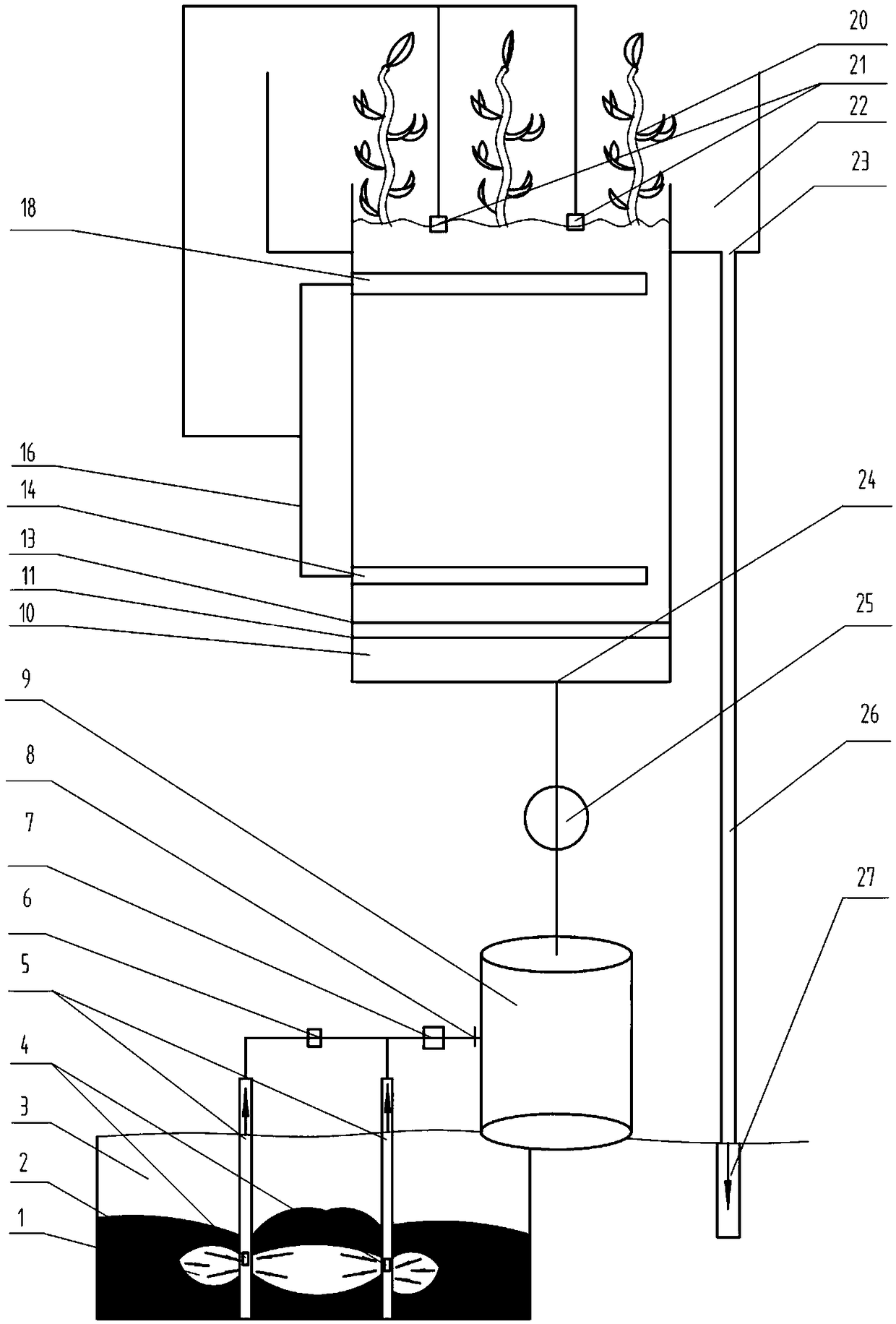 Compound type soil and groundwater circulation treatment device