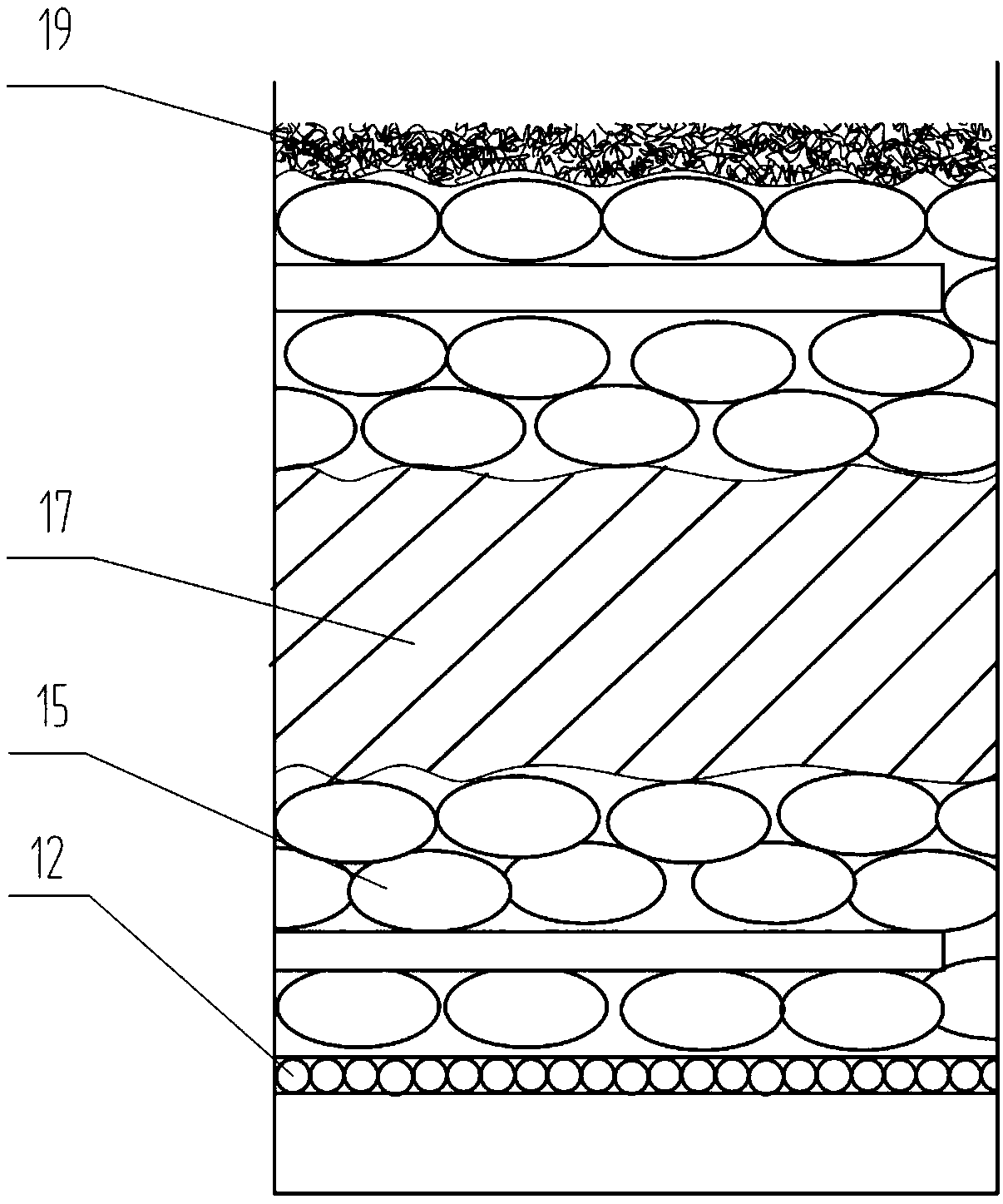 Compound type soil and groundwater circulation treatment device