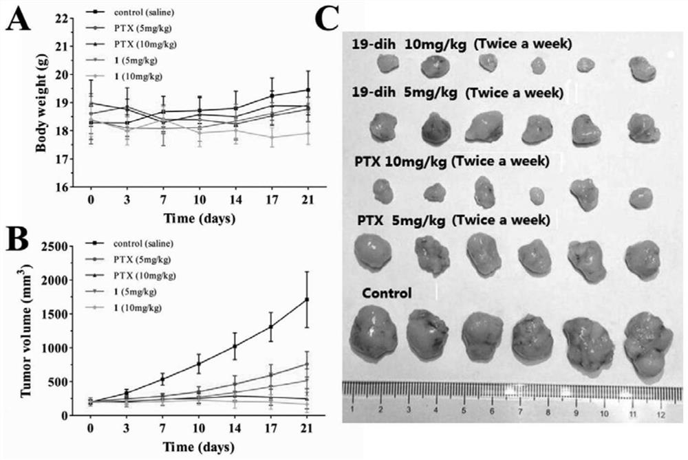 A kind of cardiac glycoside compound and its synthesis method and application