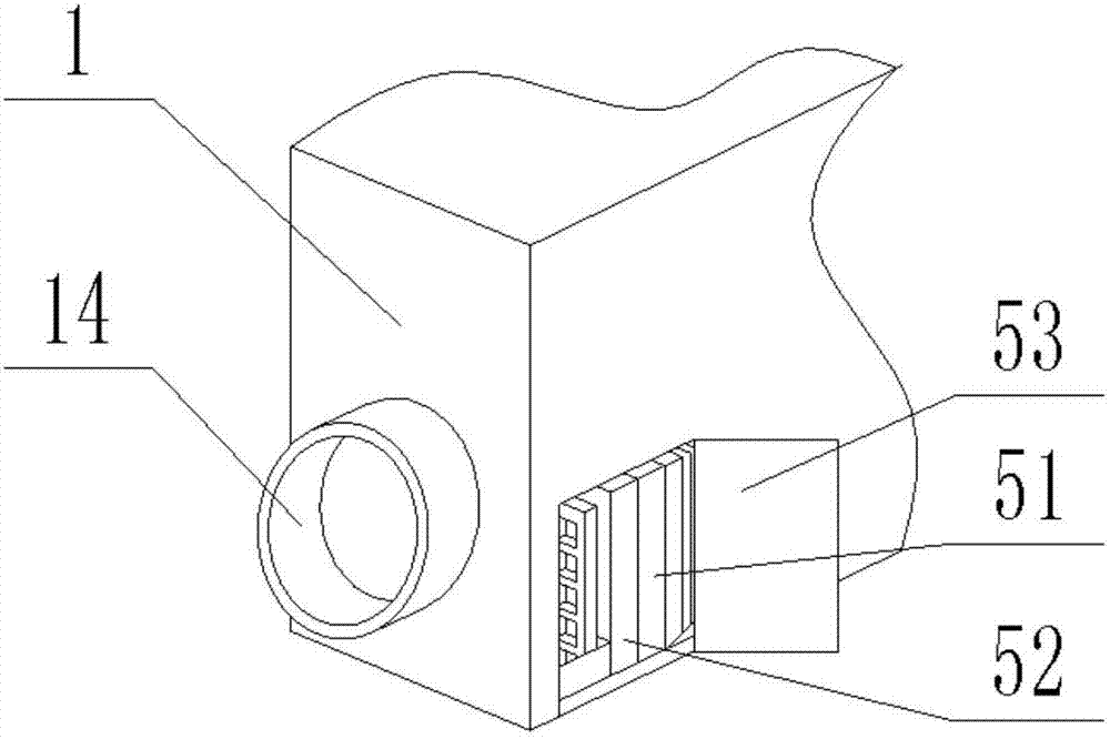 Wall-mounted type heating and refrigeration integrated fresh air machine