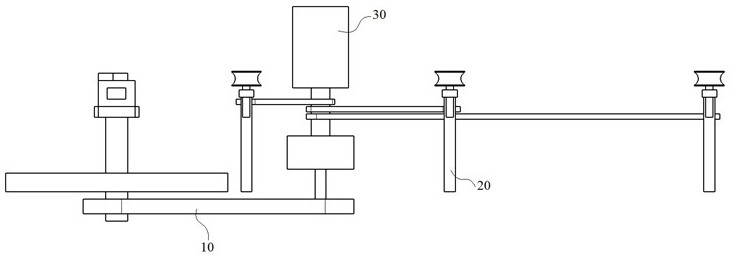 Efficient steel reinforcement cage wire cutting device