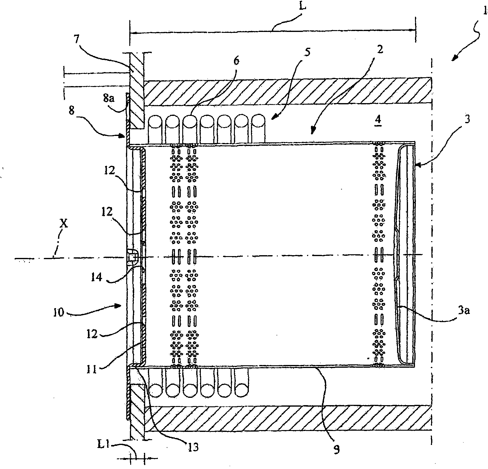 A burner, specifically a premix burner