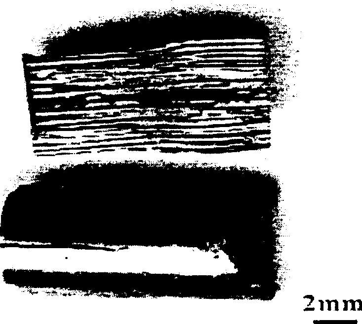 Method of preparing large non crystal/fiber composite material and tis equipment