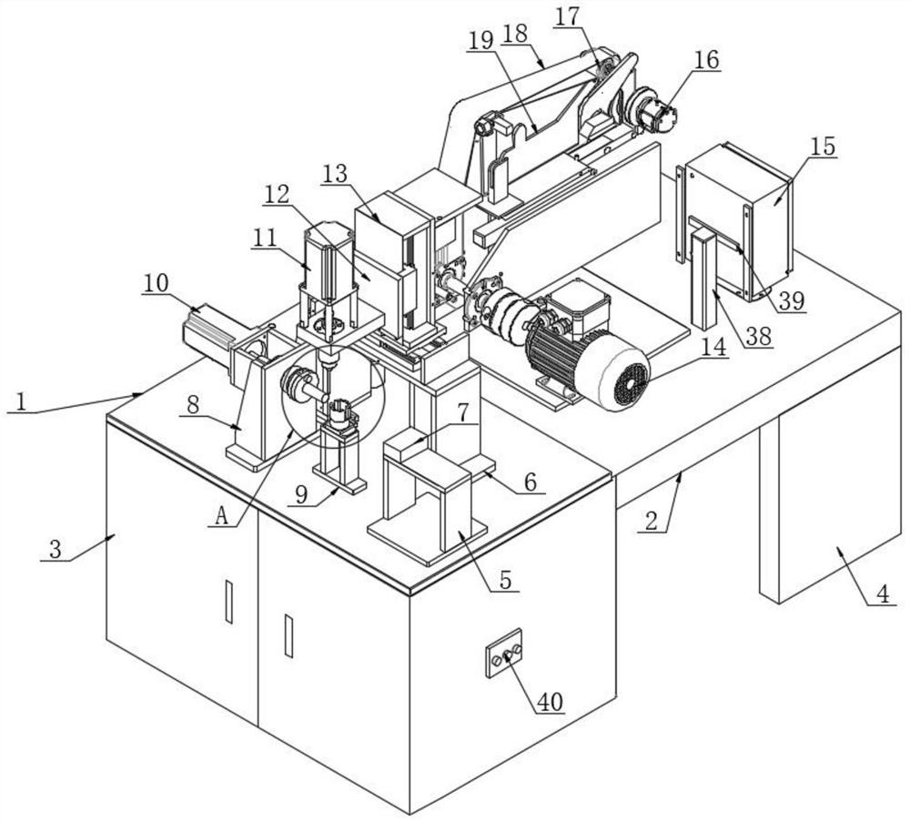 Intelligent casting grinding equipment with learning function