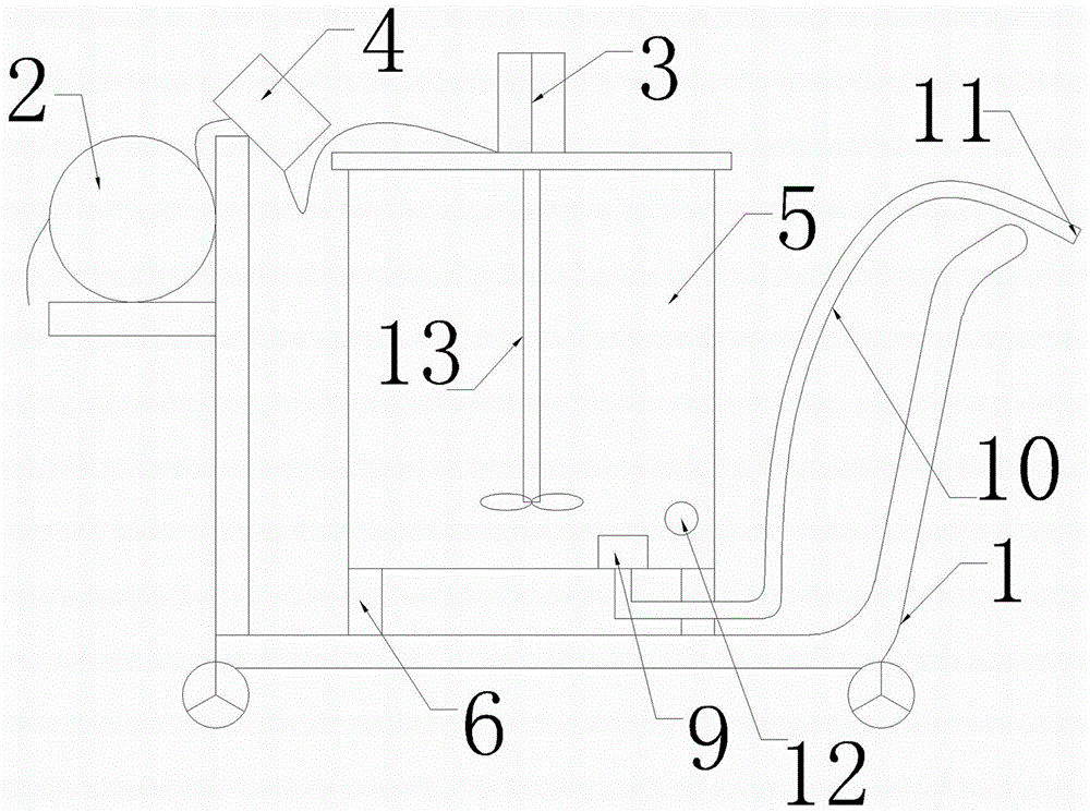 Liquid movable feeder for suckling pigs