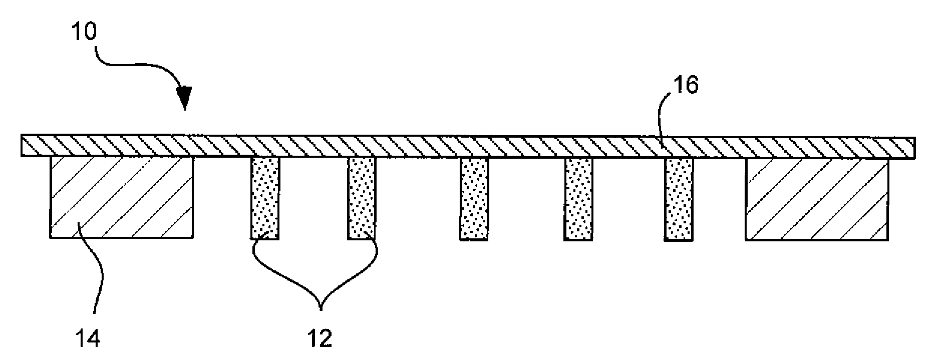 X-ray window with grid structure