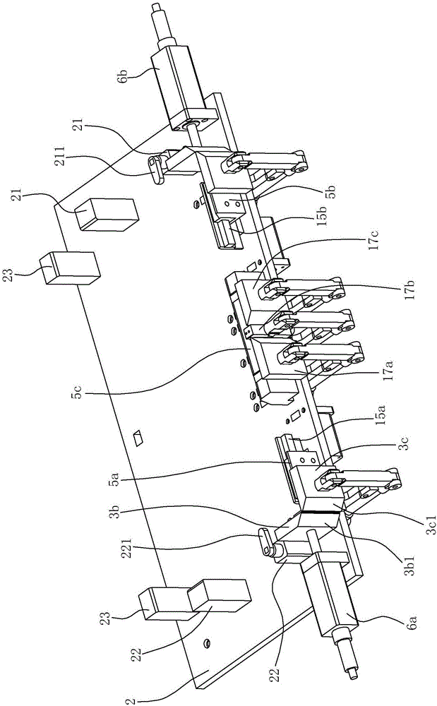 Clamp used for welding of smoke collecting hood