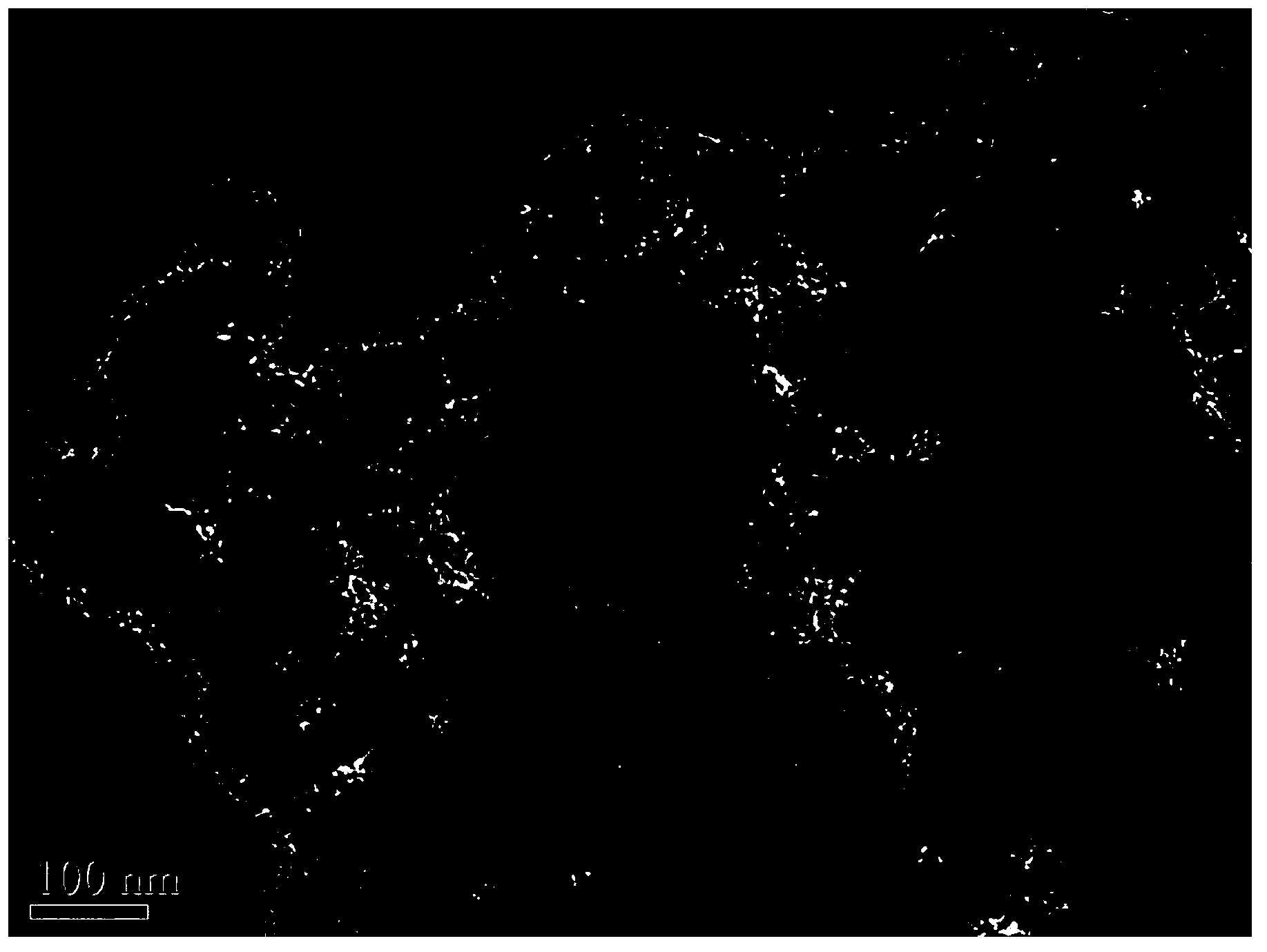 N-(4-toluenesulfonyl)-1,2-diphenyl ethylenediamine functionalized hollow PMO (Periodic Mesoporous Organosilica) catalyst preparation method