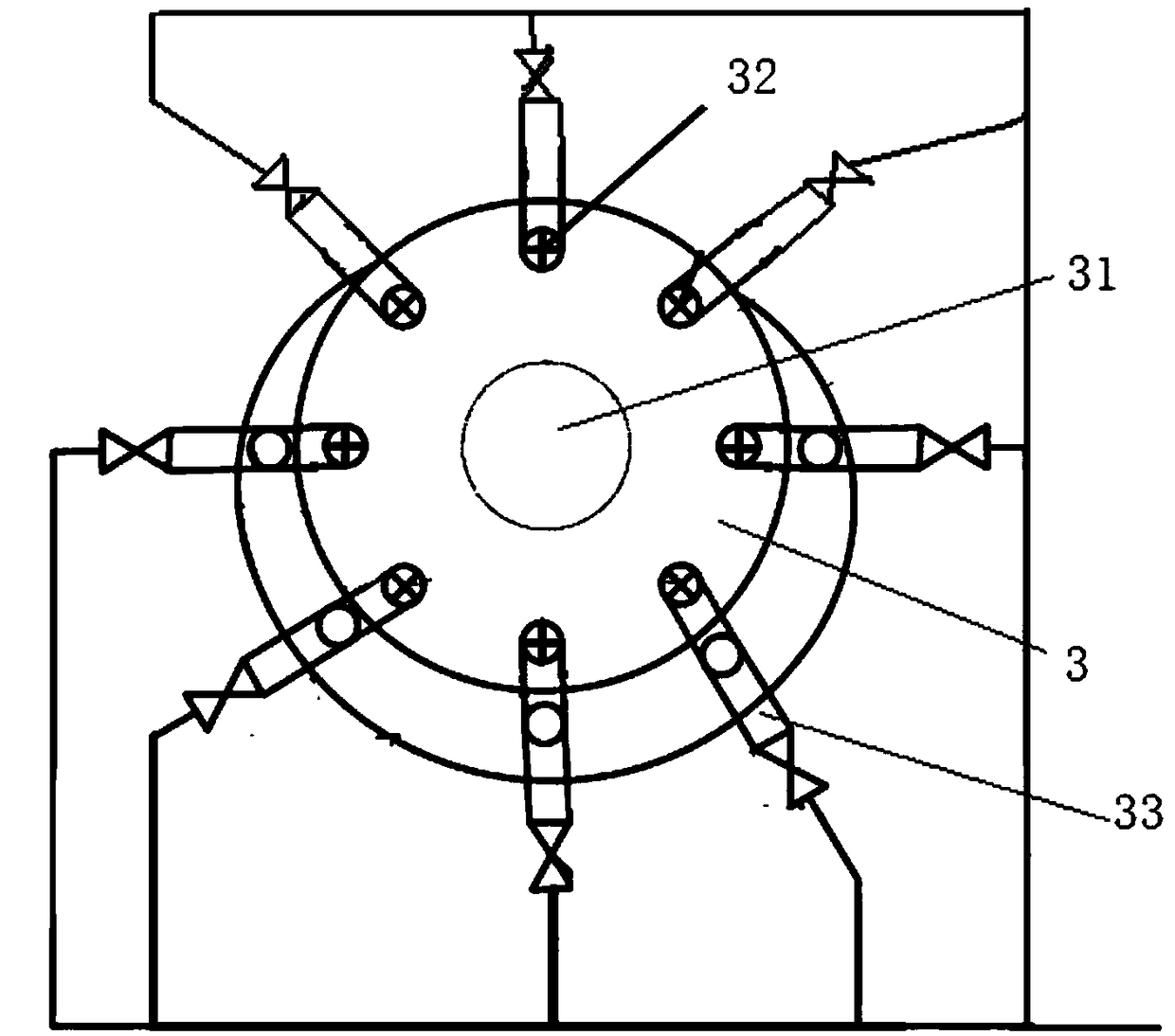 High pressure steam depressurization, cooling and noise reduction system