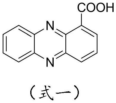 1-phenazinyl (phenyl) (5-pyrimidinyl) methanol compound and its preparation method and application