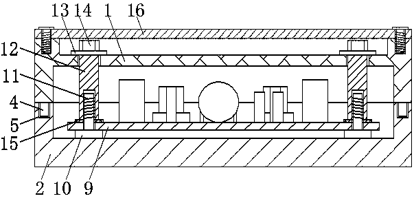 A sealing structure of led driving power supply