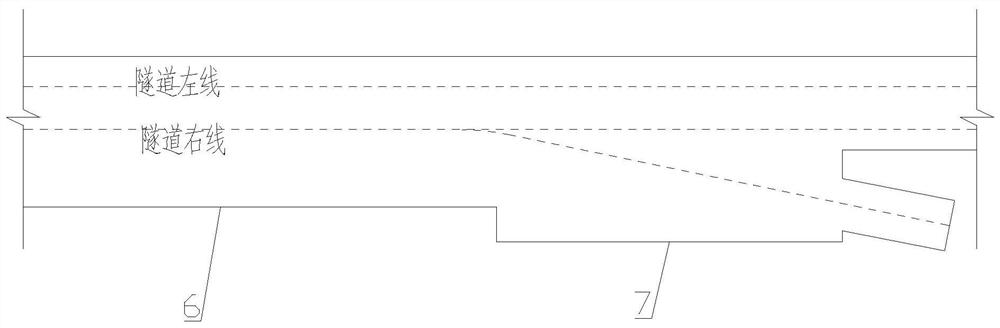 Construction method for leading out turnout extra-large-section tunnel in railway cave