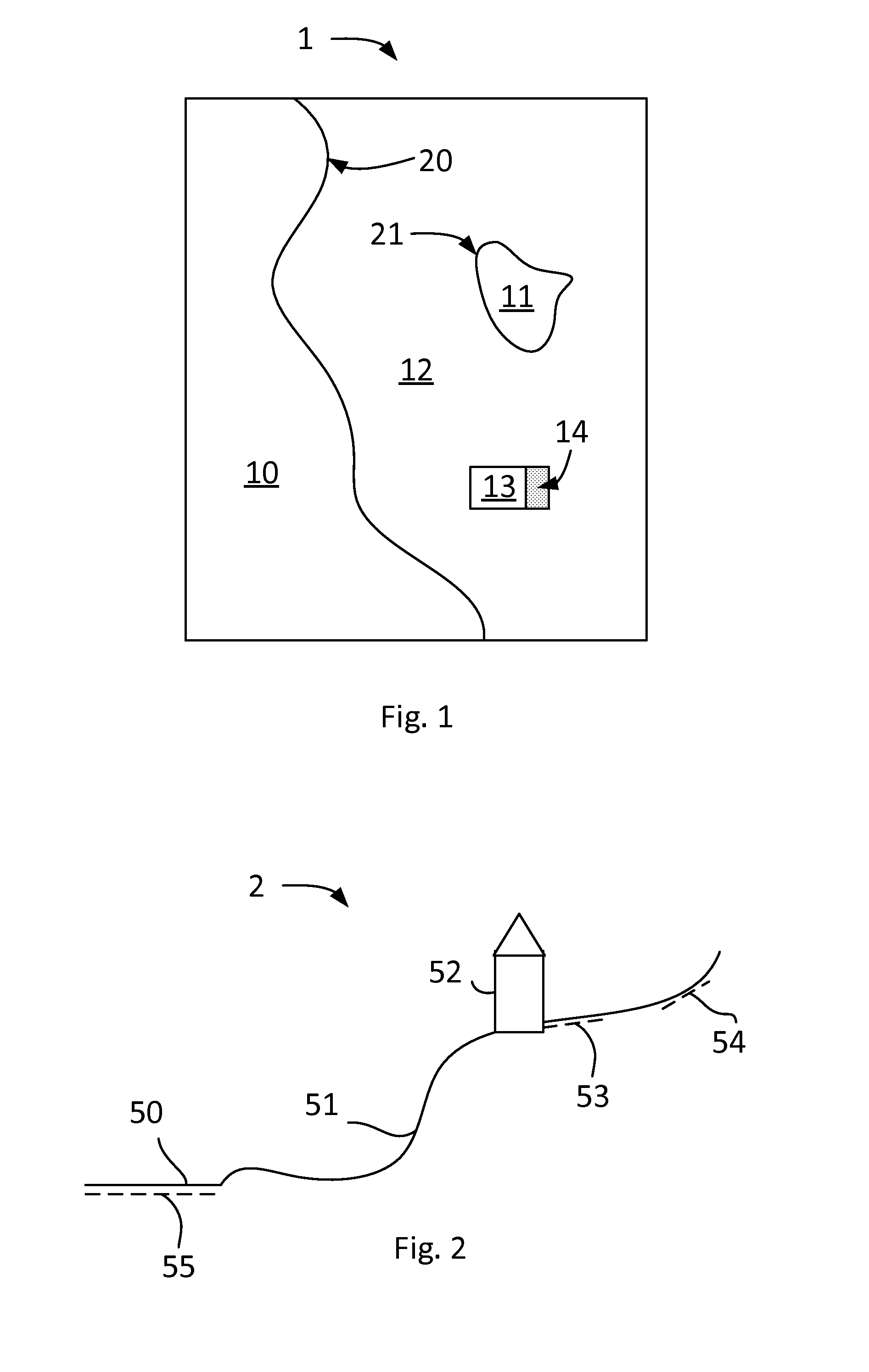 Method and system for classifying a terrain type in an area