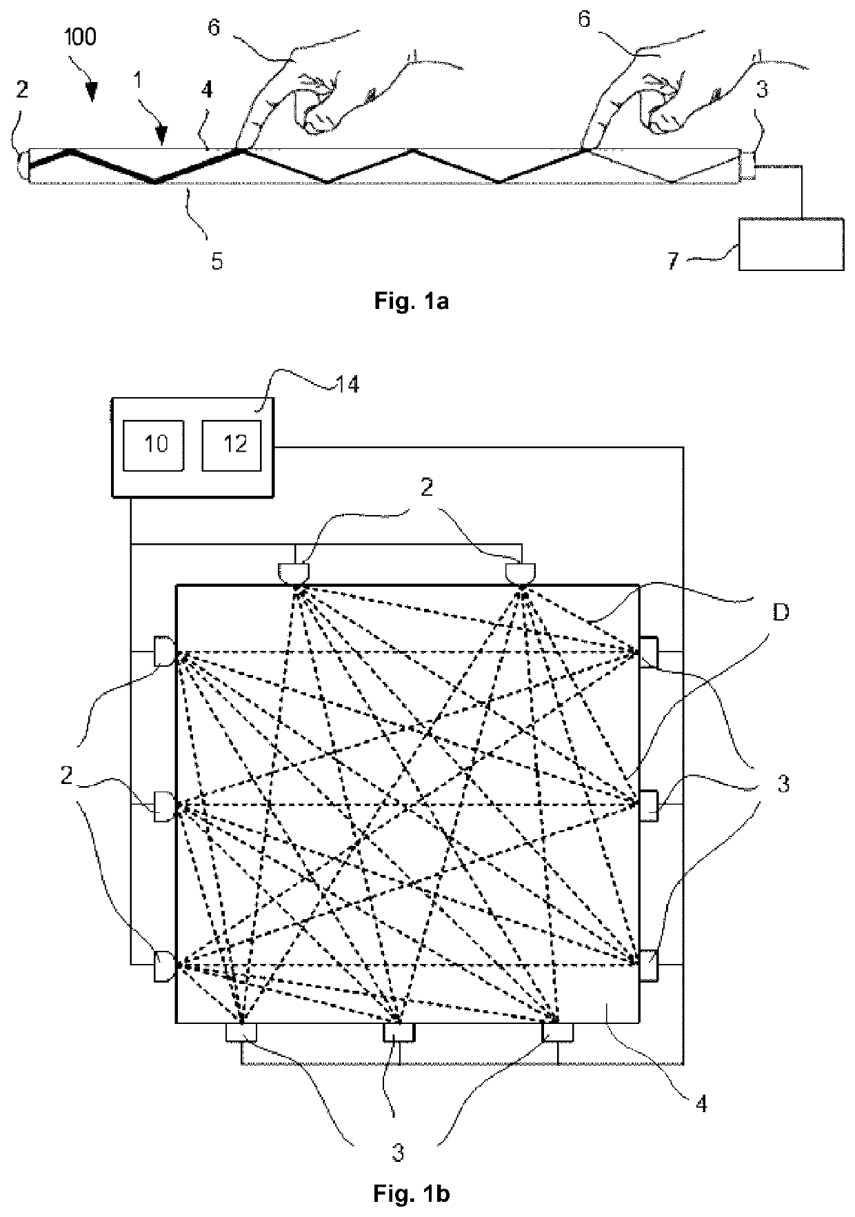 Dynamic touch quarantine frames