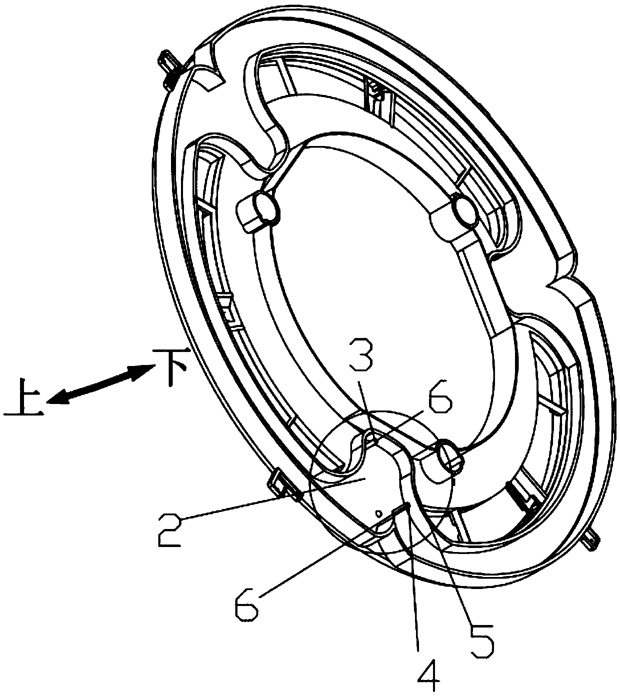 Assembly structure and assembly method of airflow controller and air conditioner