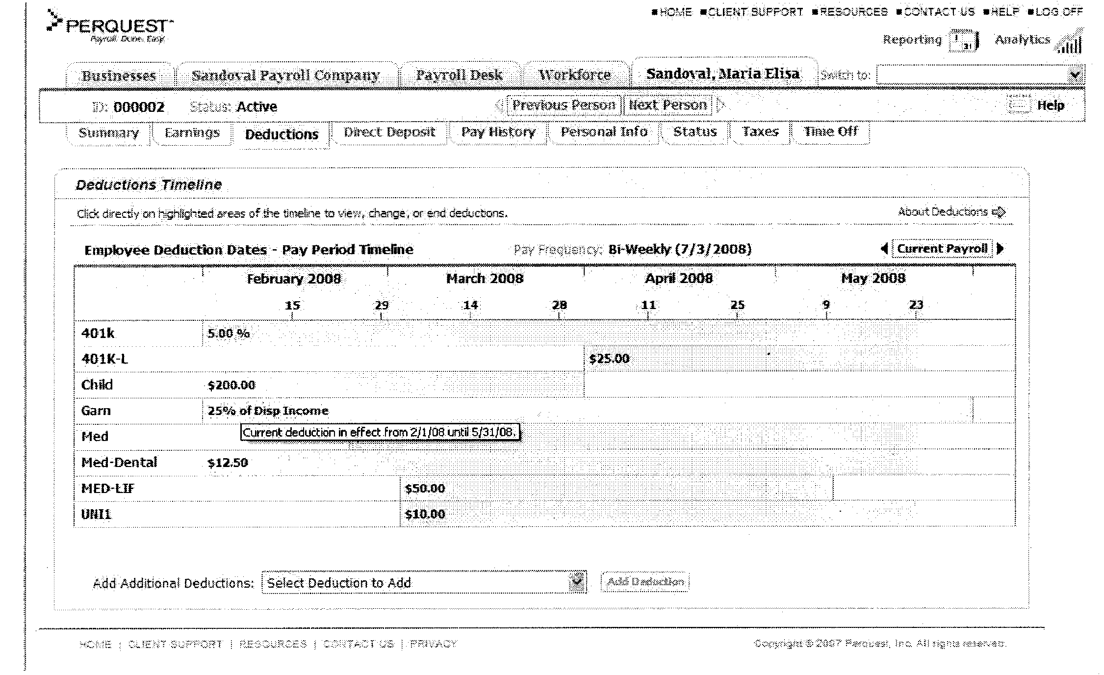 Systems and methods for displaying a data modification timeline