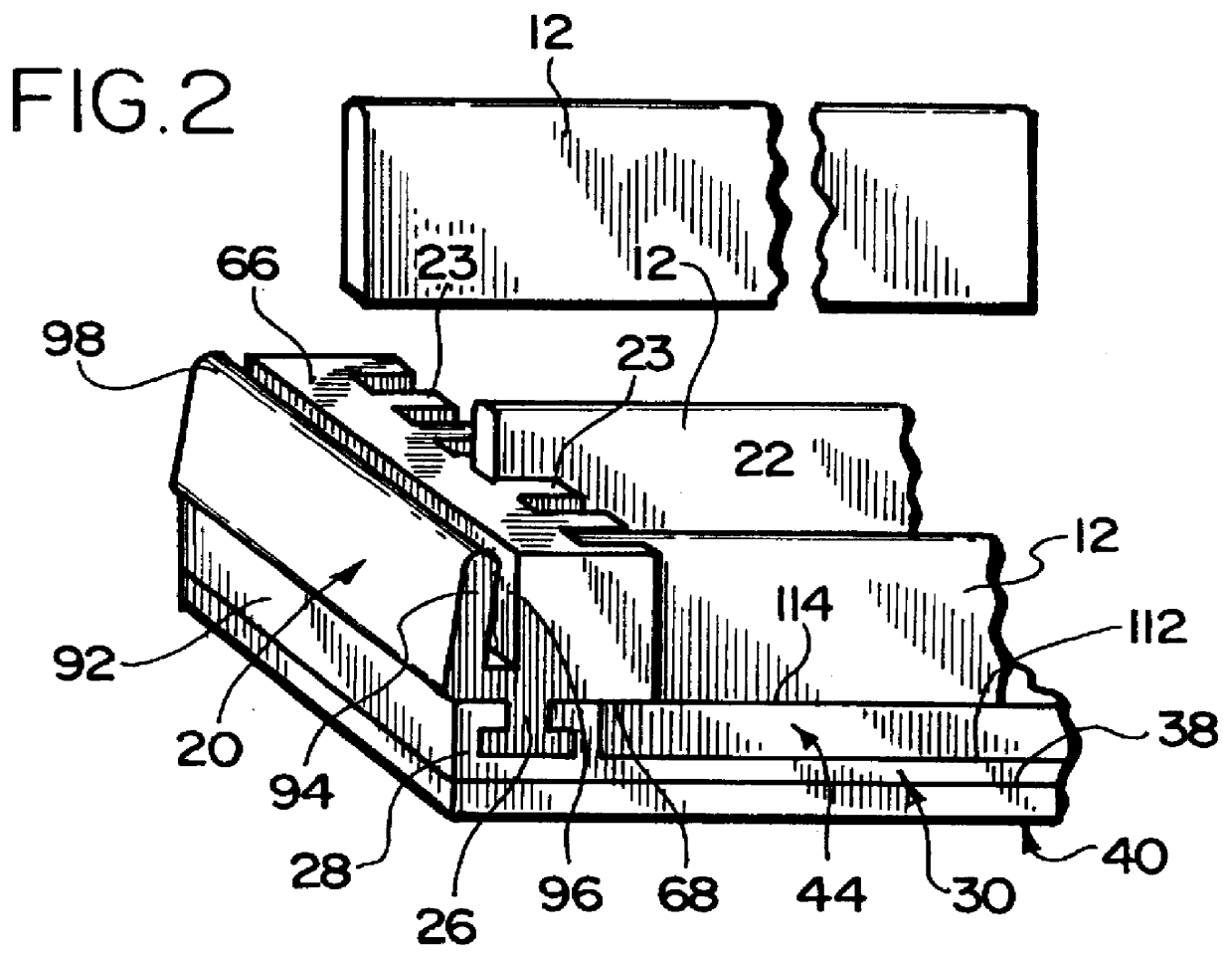 Adjustable shelf assembly