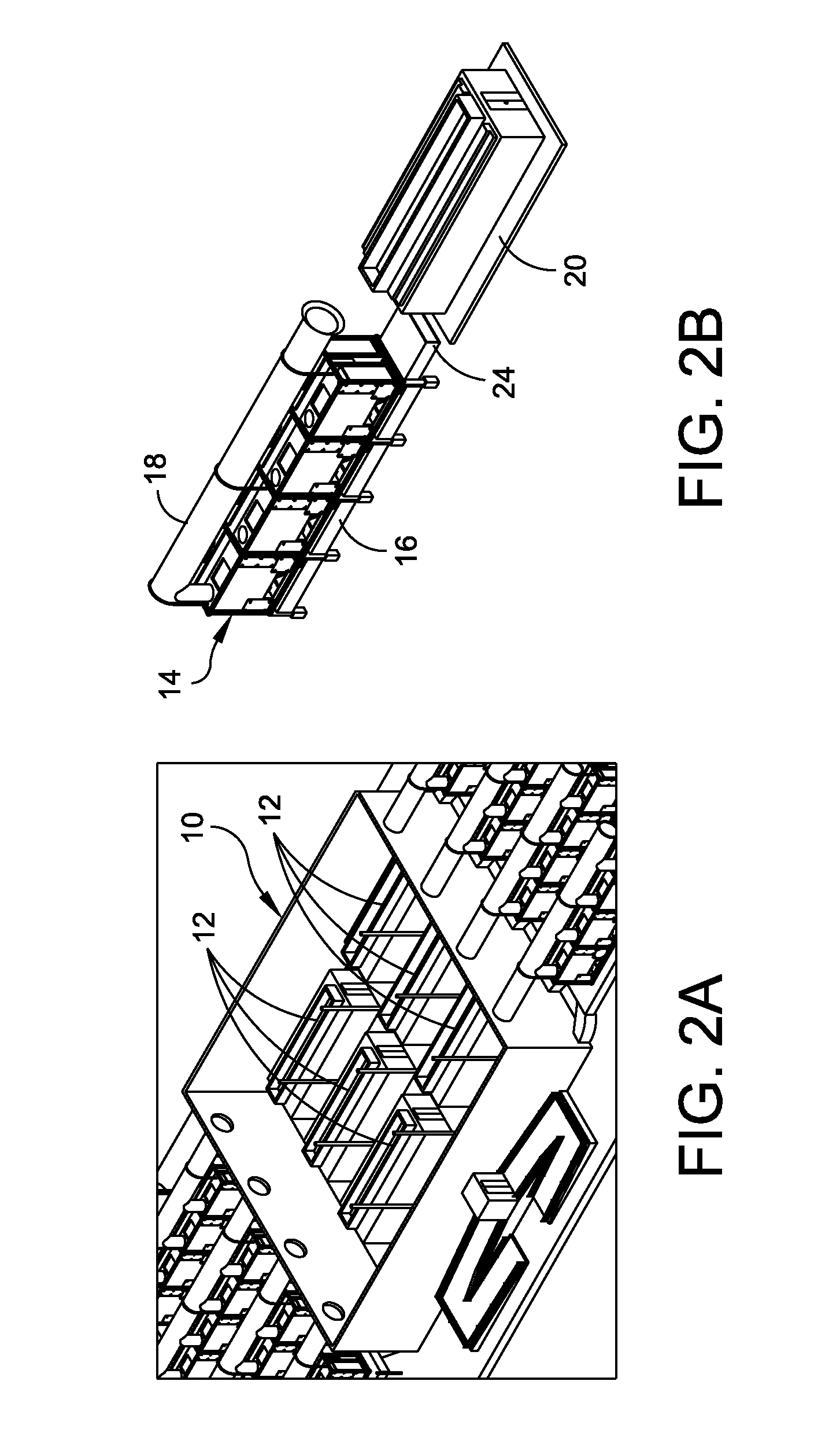 Container air handling unit and cooling method