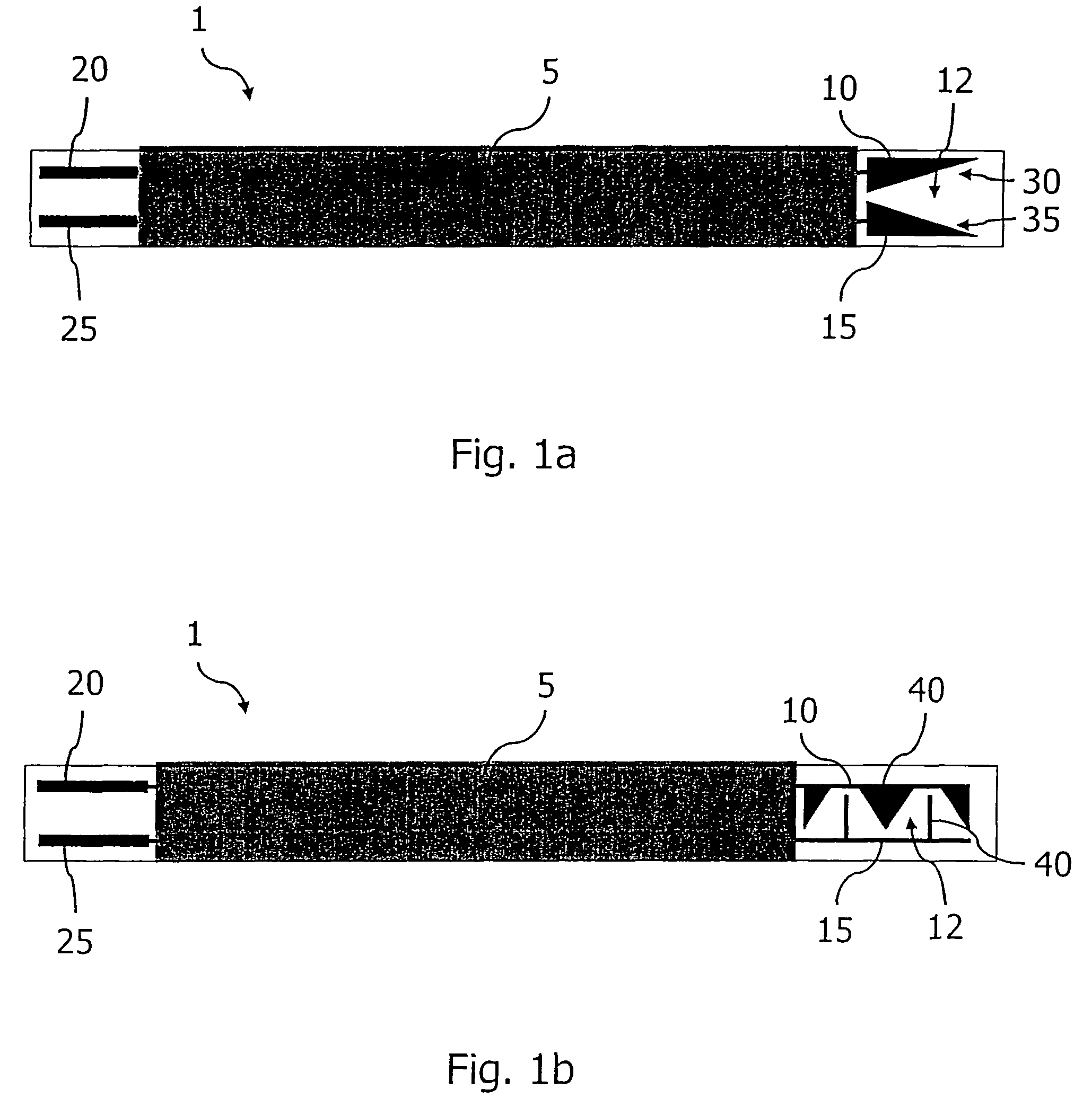 Resistive particle sensors having measuring electrodes