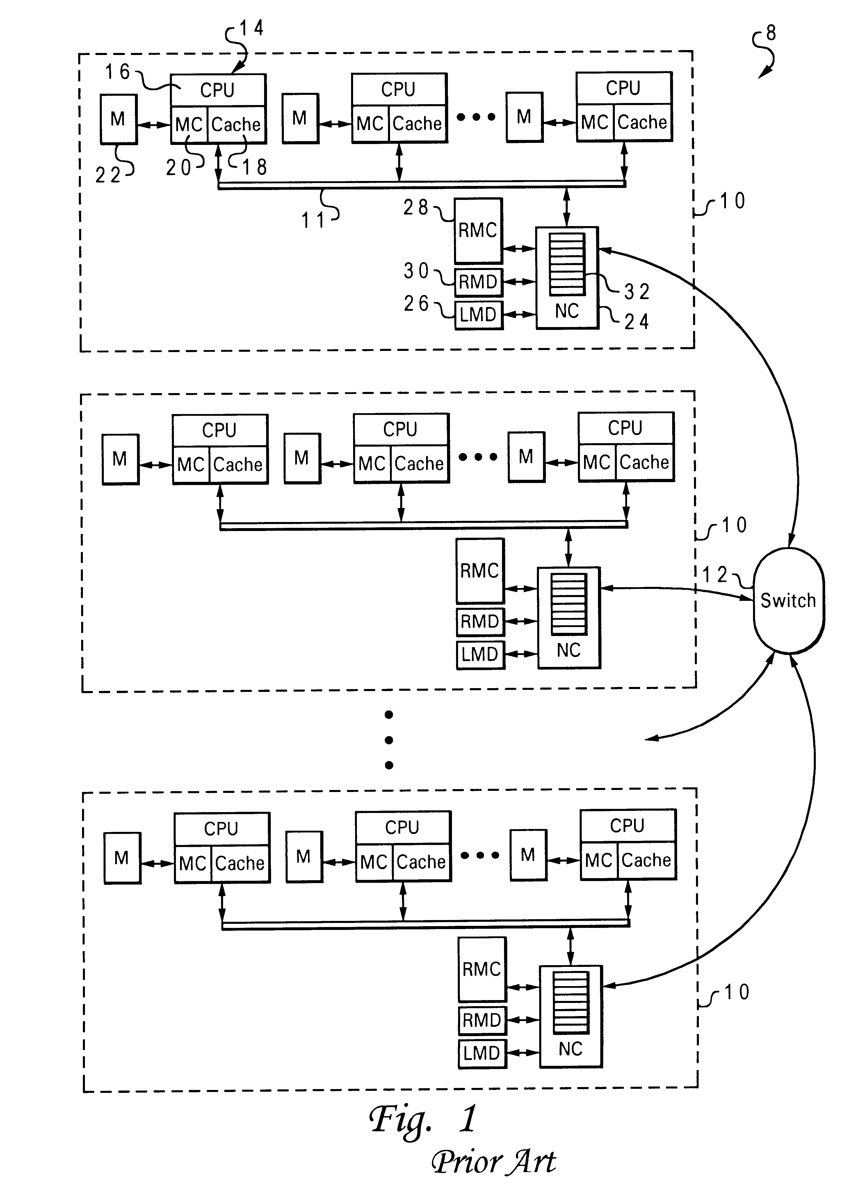 Non-uniform memory access (NUMA) data processing system that provides precise notification of remote deallocation of modified data