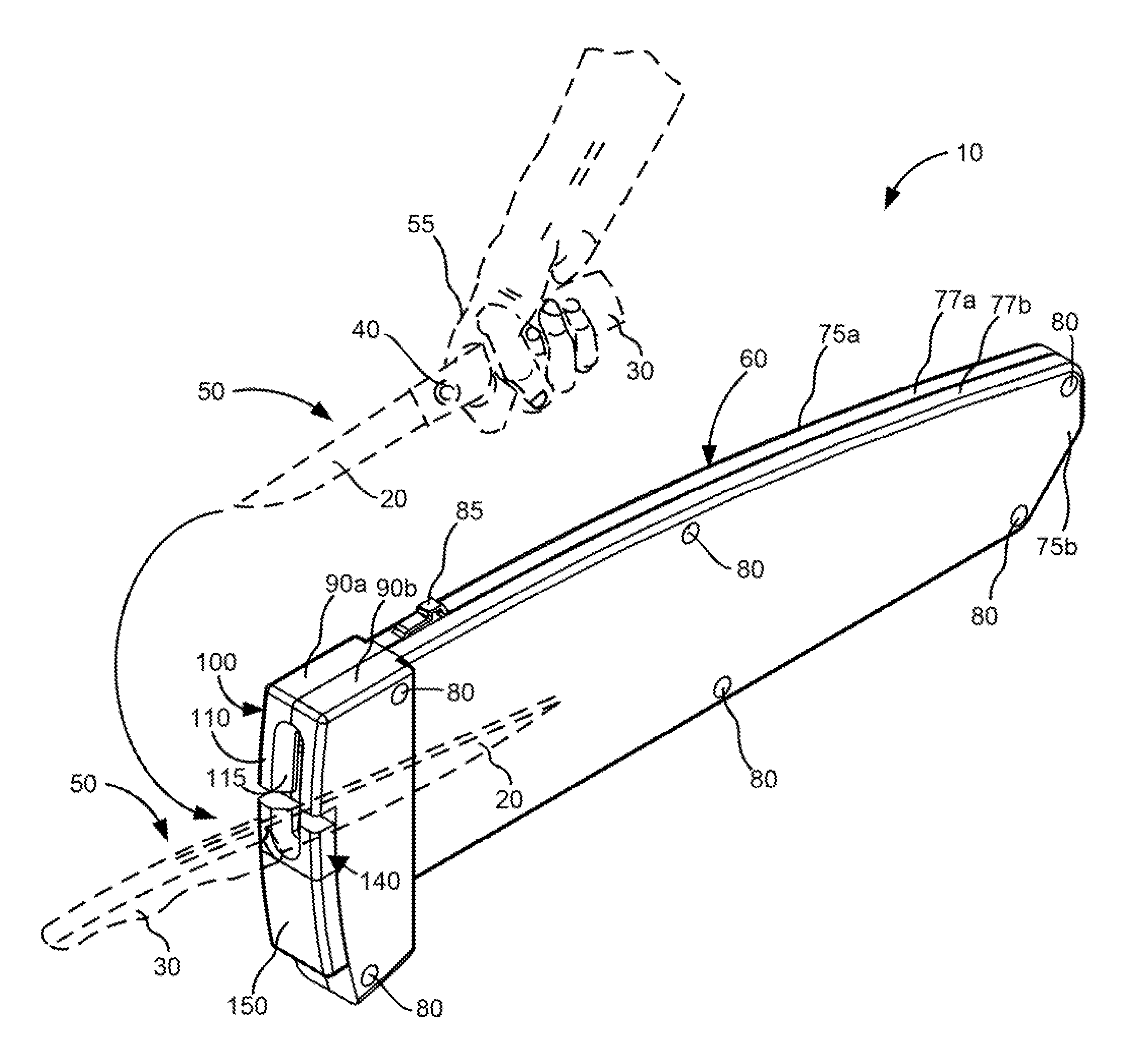 Adjustable knife holder adapted to maintain sharpness of a knife blade and method of manufacturing the adjustable knife holder