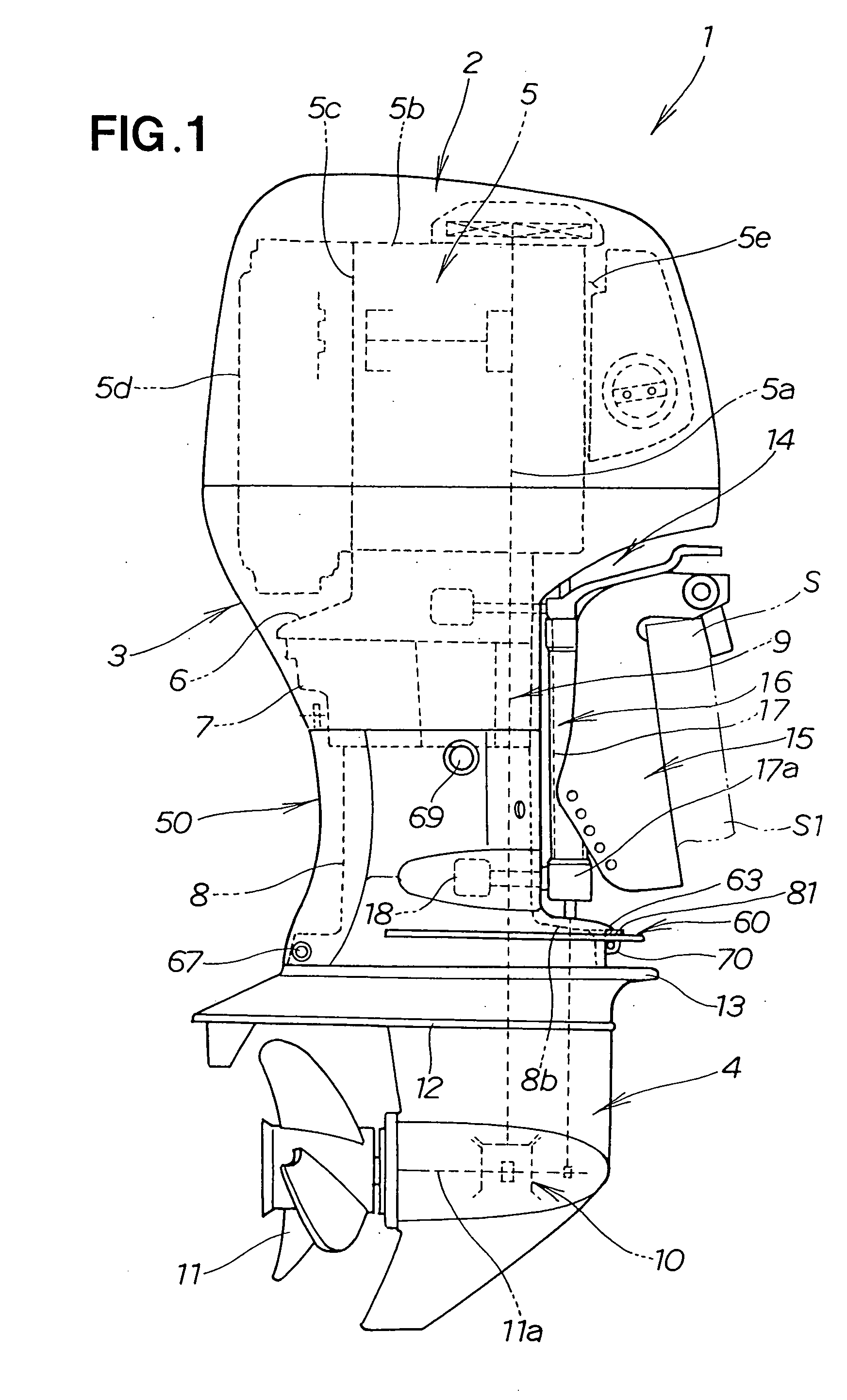 Outboard engine