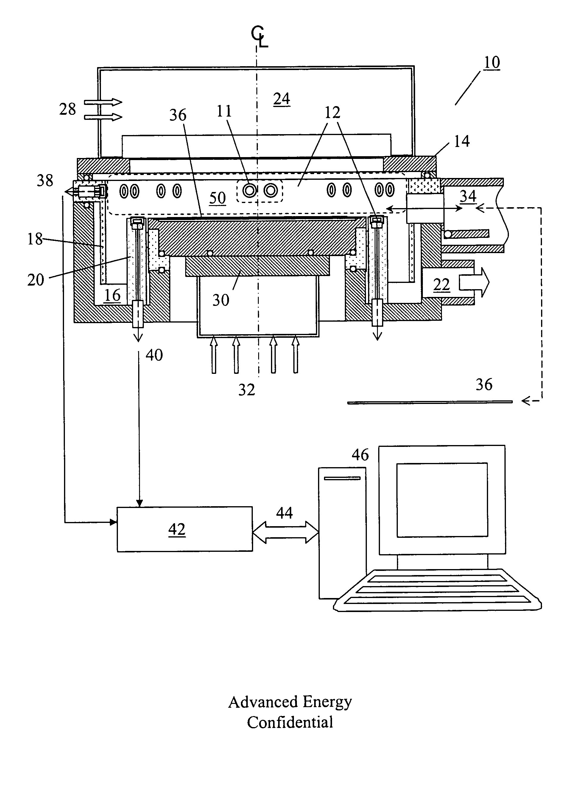 Sensor array for measuring plasma characteristics in plasma processing enviroments