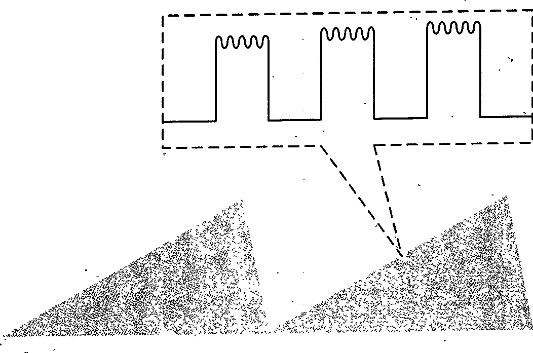 Gas monitoring method and apparatus based on quasi continuous diode laser modulated spectrum