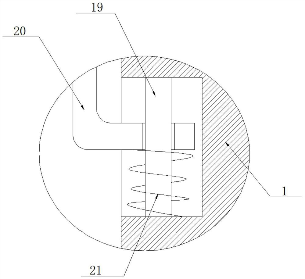 Rapid uniform mixing and dissolving device for medicine powder and using method thereof