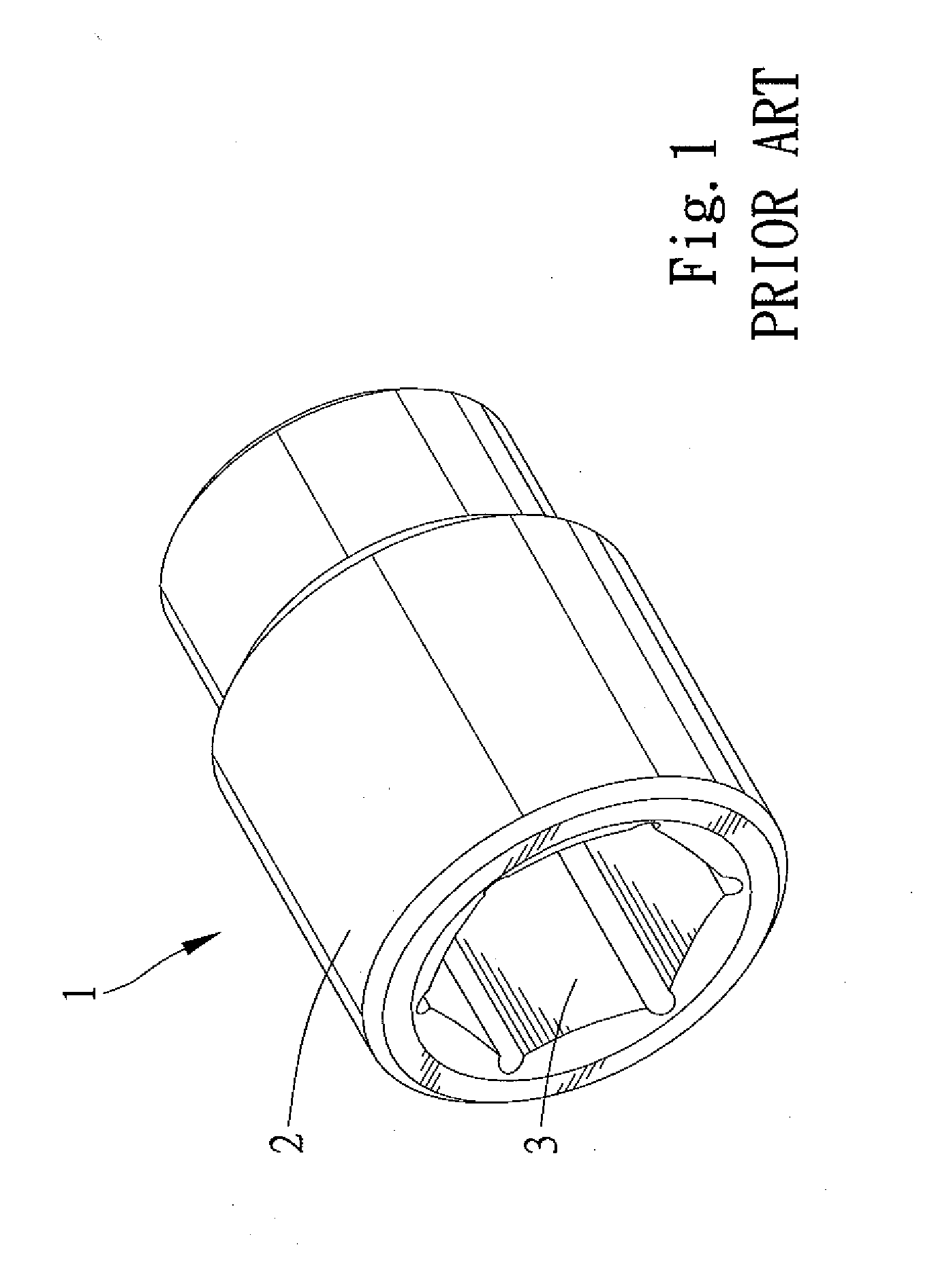 Anti-Slip Socket with Uniform Wall Thickness