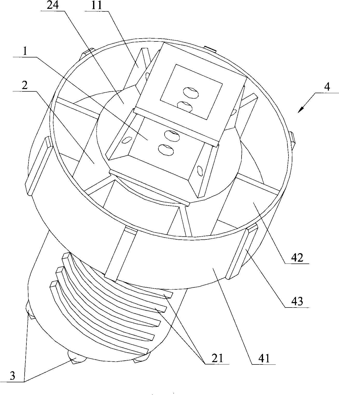 Barrel type drilling tool