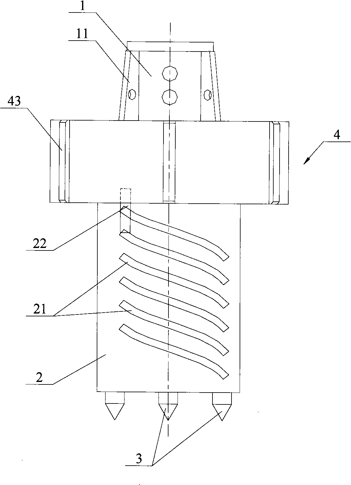 Barrel type drilling tool