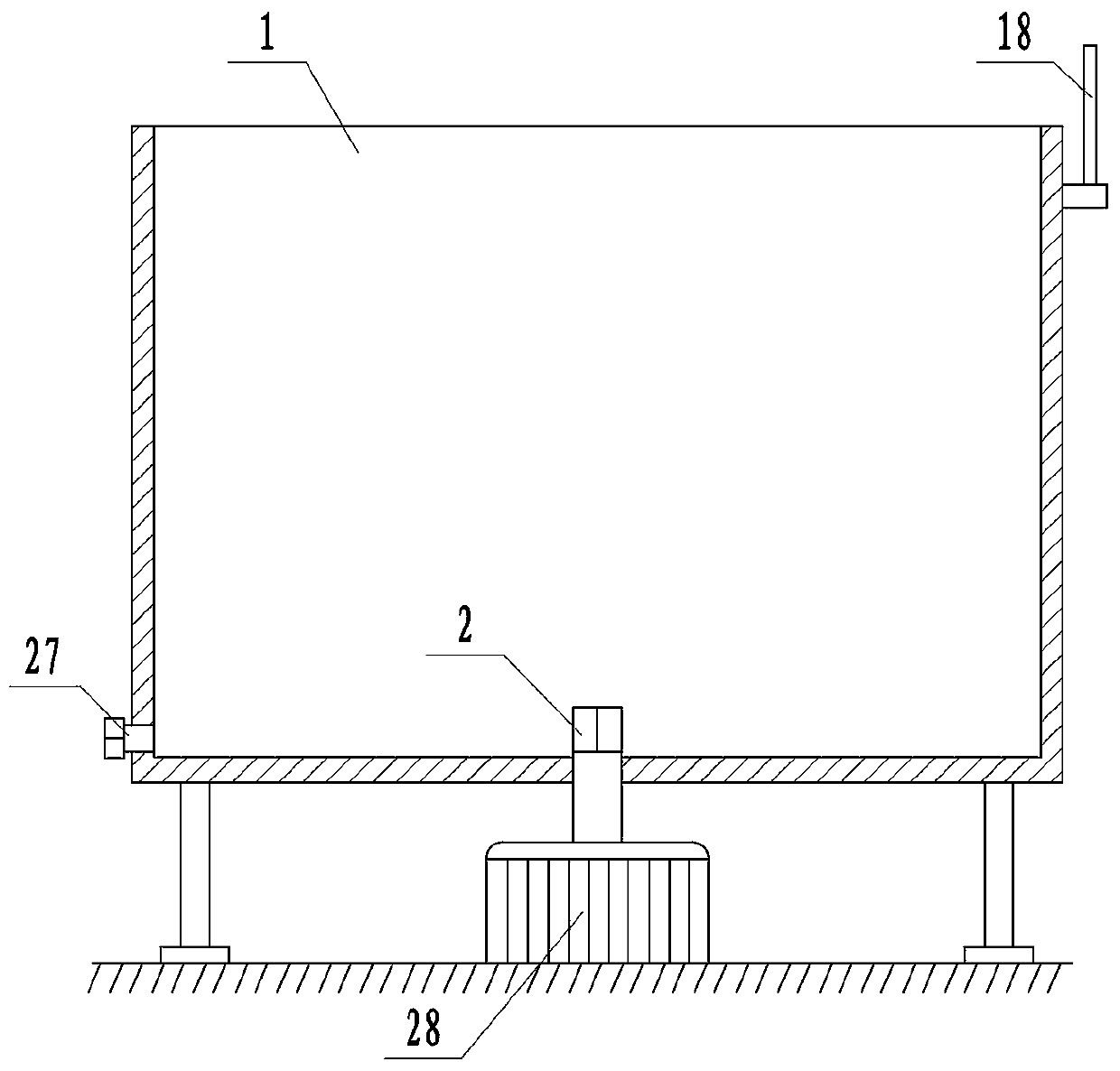 Auto part cleaning device