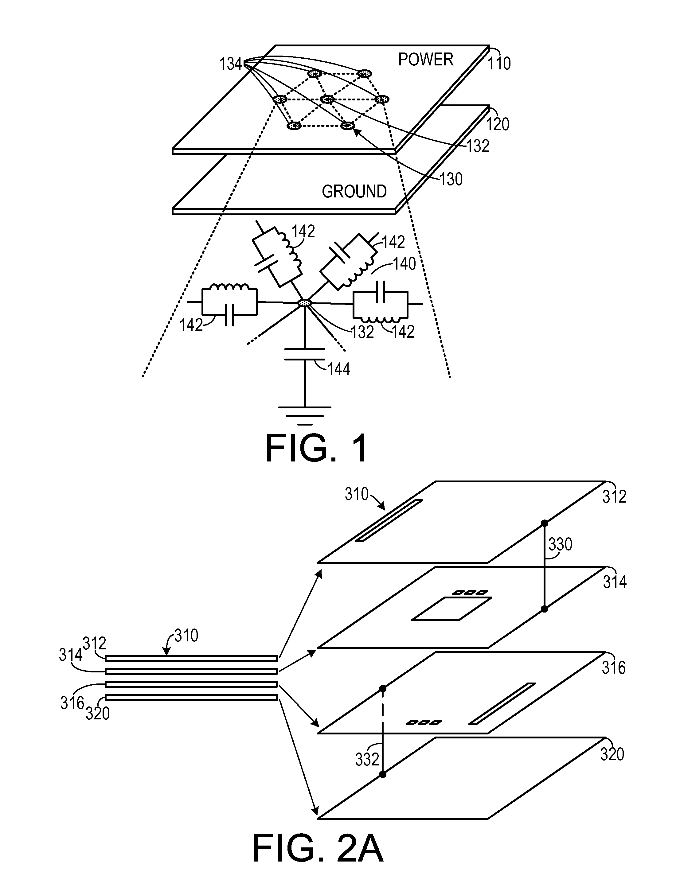 Multi-Layer Finite Element Method for Modeling of Package Power and Ground Planes