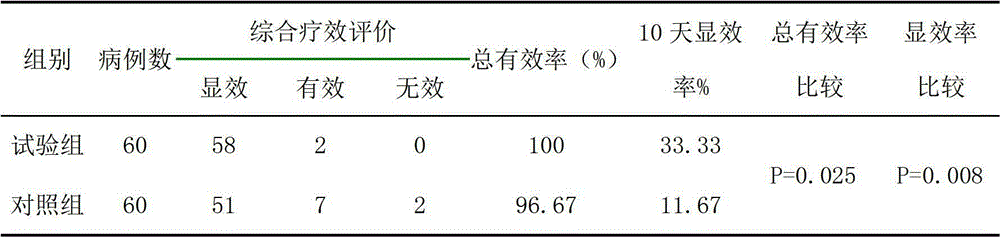 Medicament for treating chronic bronchitis and preparation method thereof