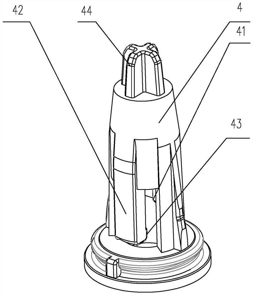 Electric toothbrush with switchable brush head