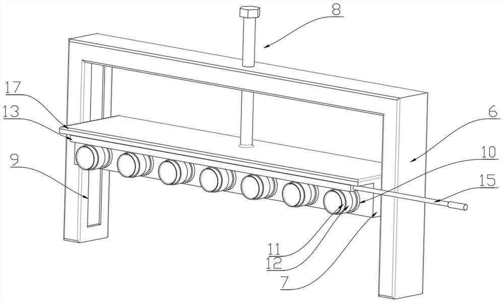 Grey spun rayon cloth textile machine and use method thereof