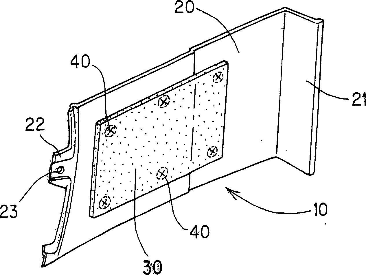 Fixing structure of fiber cover