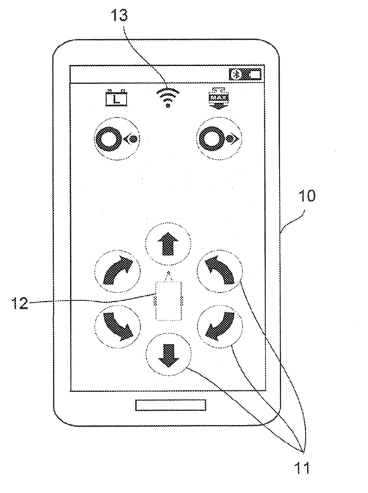 Kit for the cable-free control of a manoeuvring drive system for a vehicle, a manoeuvring drive system and a vehicle