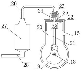 Efficient water curtain dust remover and using method thereof