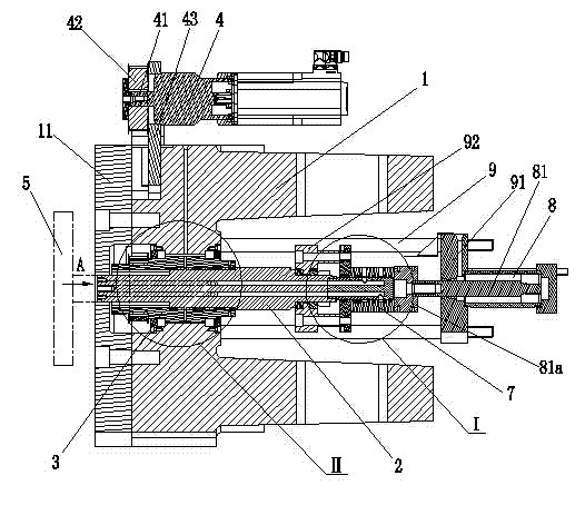 Clamping mechanism of injection molding machine