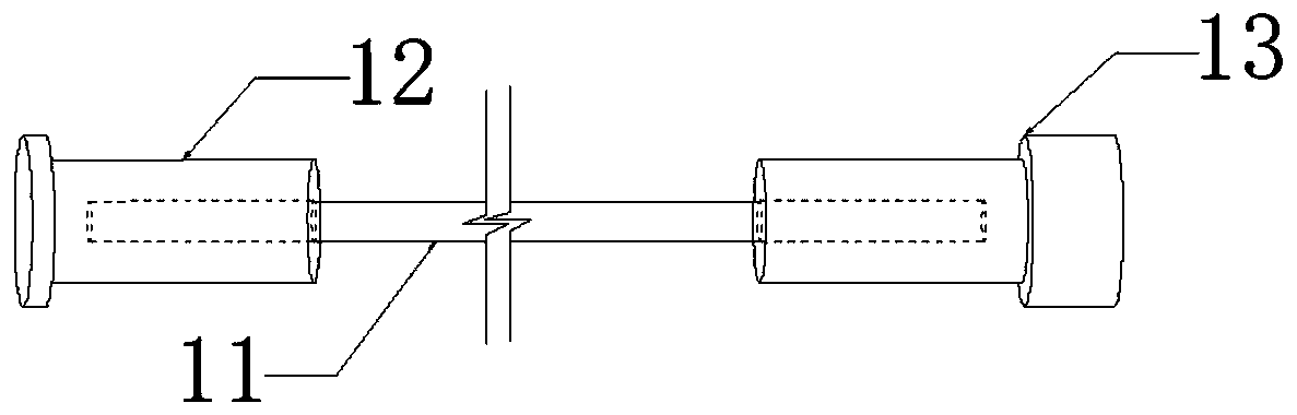 Limiting device for prefabricated stair sliding support