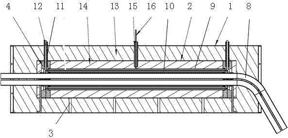 Valve pre-forging constant temperature heating furnace