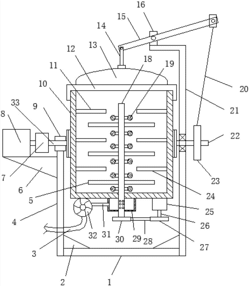 High-capacity saline-alkali soil remediation apparatus