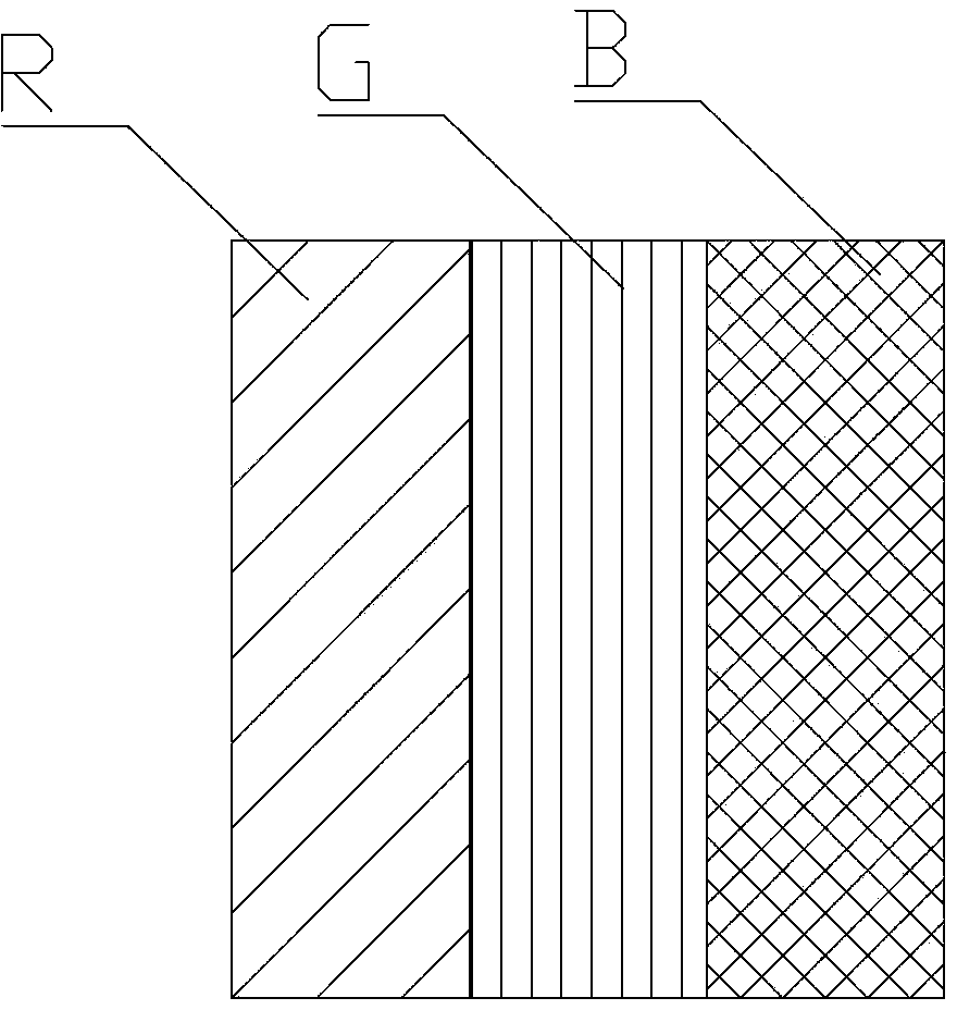 Pixel arrangement mode and display panel using same