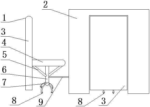 Hidden chair