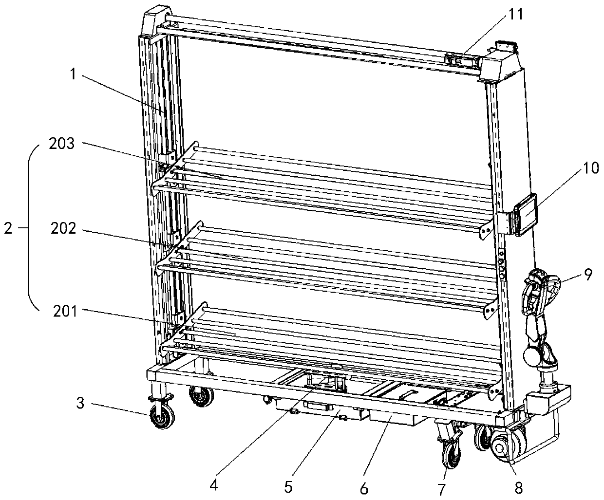 Logistics power-assisted vehicle